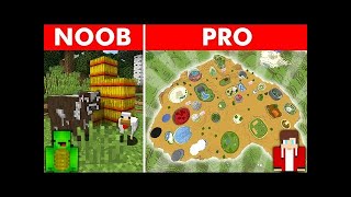 ไมน์คราฟต์ มือใหม่ vs มือโปร : ชาเลนจ์แข่งสร้างสวนสัตว์ screenshot 4