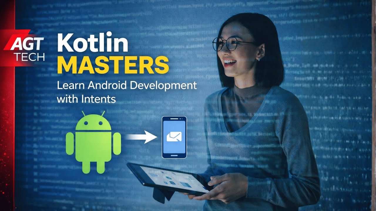 Kotlin MASTERS Learn Android Development with Intents?