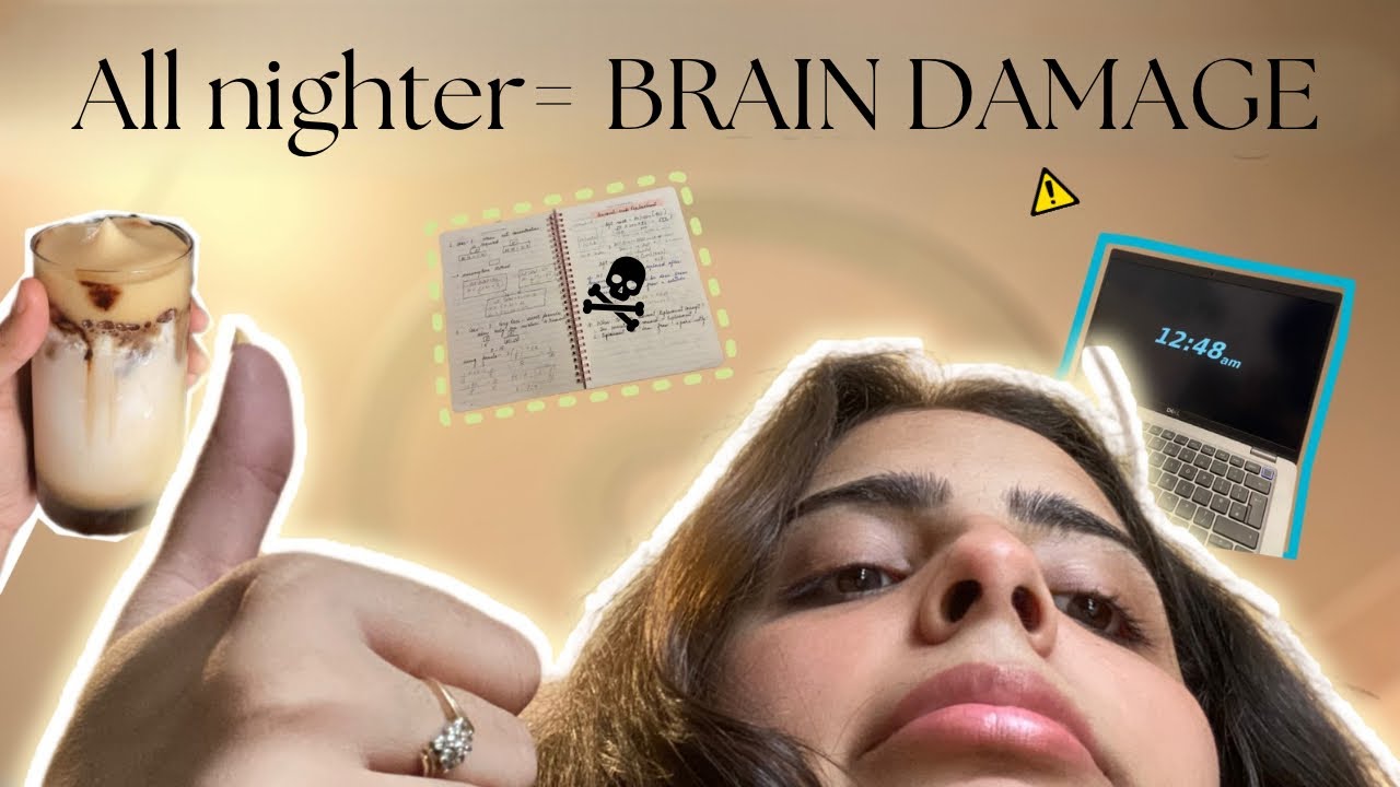 ⚠️I tried pulling an all nighter (DESTROYED, PRODUCTIVE, FUN) 
