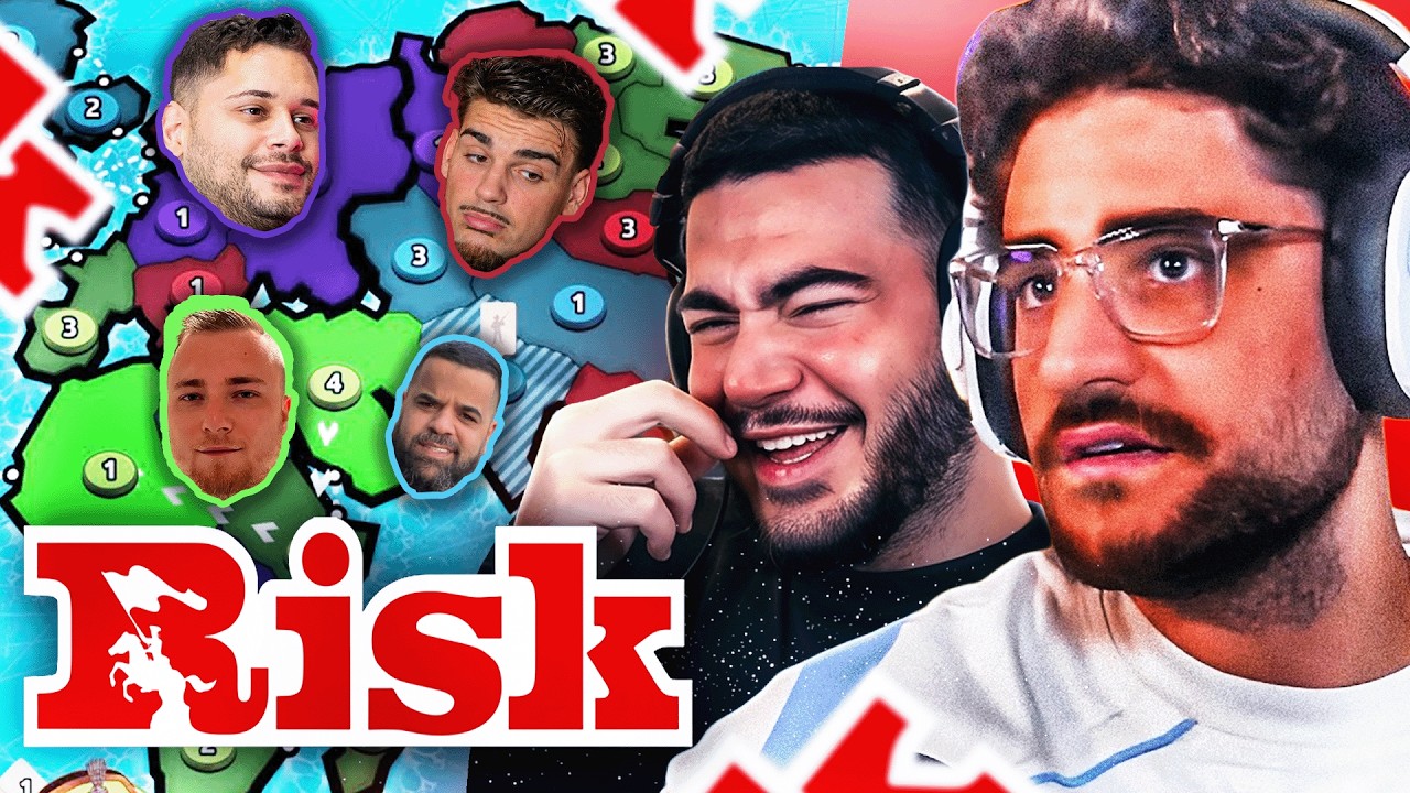 NERVENBERAUBENDE RUNDEN FÜR DEN IRREN KÖNIG👑🤯 Risiko mit Ali, Danny, Rohat, Coach & Breitenberg🔥