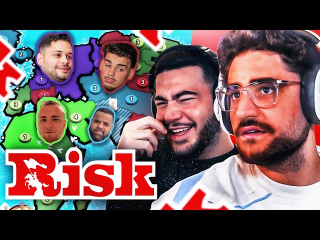 NERVENBERAUBENDE RUNDEN FÜR DEN IRREN KÖNIG👑🤯 Risiko mit Ali, Danny, Rohat, Coach & Breitenberg🔥