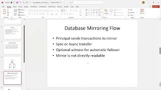 Log Shipping vs Mirroring | High Availability vs Disaster Recovery