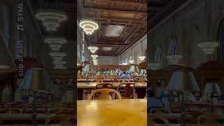 Studying at the New York Public Library ✨📚