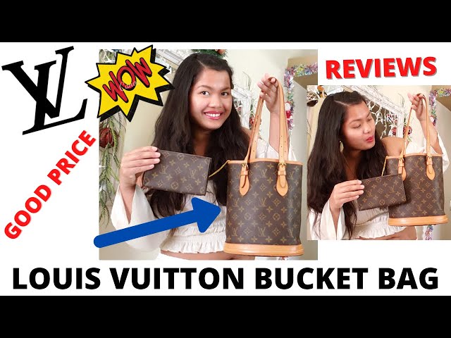 I bought a Louis Vuitton Néonoé bucket bag for my mother. This is