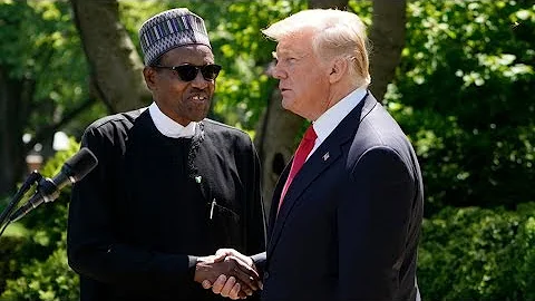 Buhari Meets Trump, Blames Gaddafi For Herdsmen's Activities In Nigeria