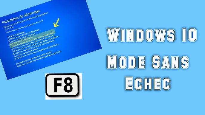 Ordinateurs HP - Mode sans échec de Windows (Windows 10