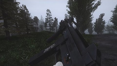S.T.A.L.K.E.R. Anomaly UMP45 animation test