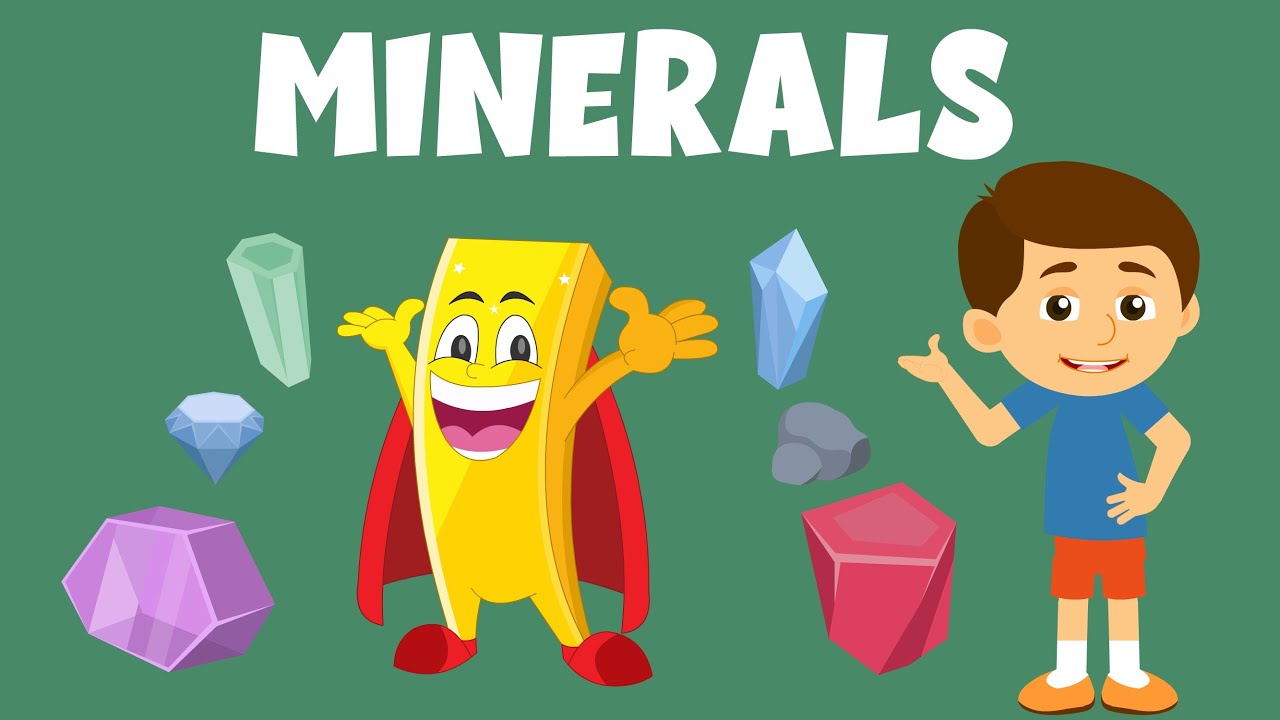 Minerals | Types And Properties Of Minerals | Video For Kids - Youtube
