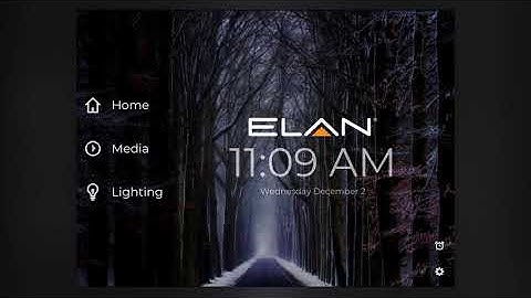 How to schedule your Christmas lights using your Elan automation system.