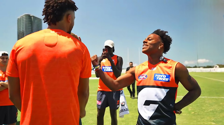 MY GOAT Becomes A PRO Australian Football PLAYER..