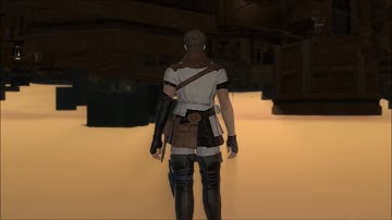 Final Fantasy XIV Idling Camera Graphical Glitches in Ul