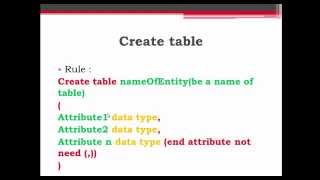 lesson3 how to make a database step by step data types and create tables by kurdish language