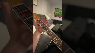 🎸 How to Play "Angry Again" by Megadeth on Guitar #Shorts