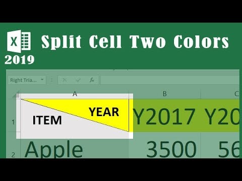 Nếu muốn phân chia ô trong Excel với hai màu sắc khác nhau, Split a cell with two colors là tính năng bạn đang tìm kiếm. Click vào hình ảnh liên quan để tìm hiểu thêm về tính năng này và sử dụng chúng để làm nổi bật dữ liệu của mình.