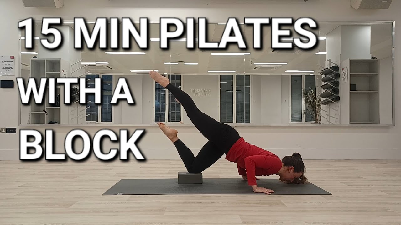 Lower Body Pilates Flow with a block | 15 Minutes for Hips, Glutes & Legs