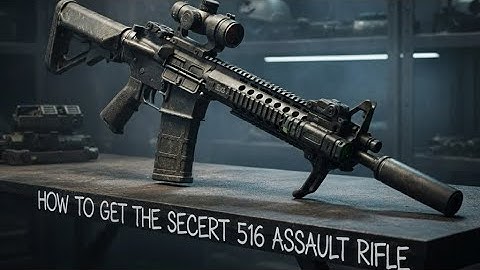 Ghost Recon Breakpoint - How To Get SECRET 516 ASSAULT RIFLE