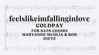 Download lagu 'feelslikeimfallinginlove' for SATB choirs arranged by Rob Dietz and MaryAnne Muglia