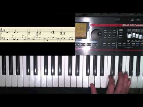 How to play "Electric Relaxation" by A Tribe Called Quest - piano tutorial