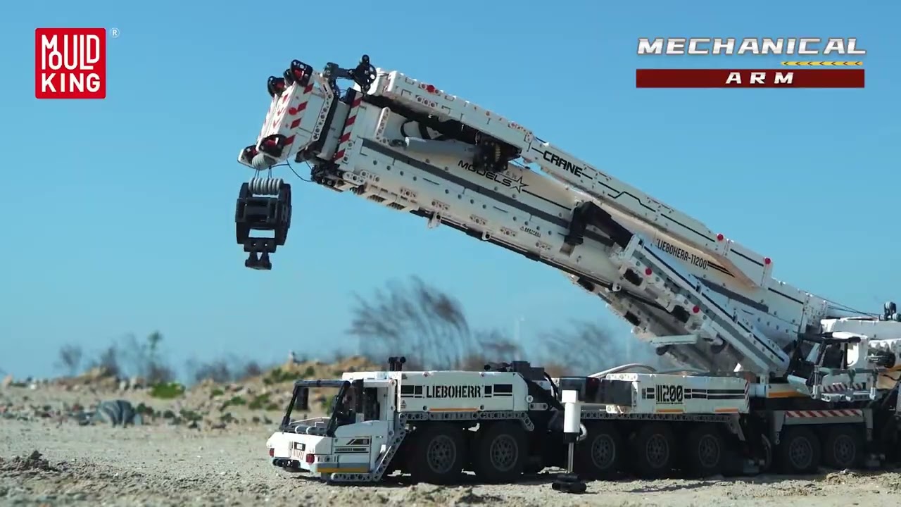 Mould King 17007 17008 bloc de construction de camion technique