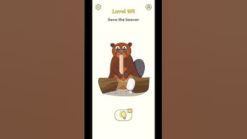 DOP 2 Level 164 Walkthrough - "Save the beaver"  #shorts