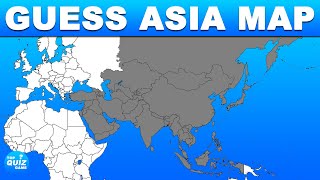 Guess All Countries On Asia Map - Quiz Guess The Country screenshot 5