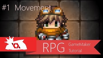 Game Maker Tutorial- RPG #1- Movement (1/2)
