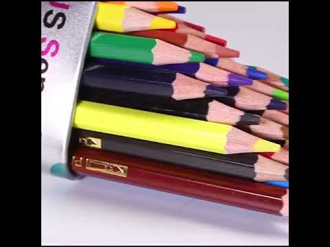 US Sense 36 Watercolor Pencils Set Premier Soft 3.5  
