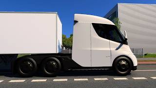ETS2 - Tesla Semi Truck (Elektric Motor + Teslimat)