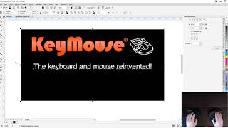 Using KeyMouse Alpha with CorelDraw
