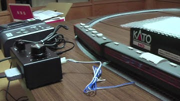 自作PWMパワーパックでHOゲージを動かす「VVVF音＆吊り掛け駆動音発生」