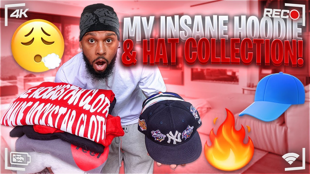 MY INSANE HAT & HOODIE COLLECTION! - YouTube