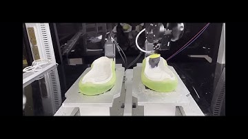 Gluding shoe and shoe sole with Robot
