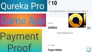 Qureka Pro Game App Payment Proof 2020 | Play Game And Win Paytm Cash - Update World | screenshot 5