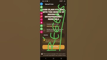 Earn $5,000 per week With This Secrets of Successful Entrepreneurs | MemeGirls  memefi code