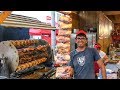 The King of Rotisserie! Huge Ribs, Sausages, Loins and More Roasted Meat. Italy Street Food