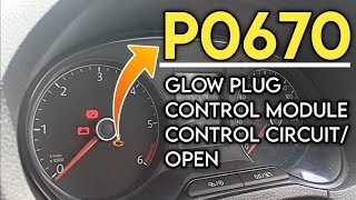 P0670 Glow Plug Control Module | P06700