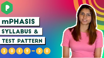mPhasis Syllabus and Test Pattern 2019 and 2020 Passouts