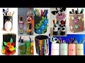 Diy pencil holder designs | Creative pencil holder decoration designs for preschool