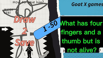 Draw 2 save ch 1 - 50 gameplay| 🔥 🔥 🔥 Contains riddles