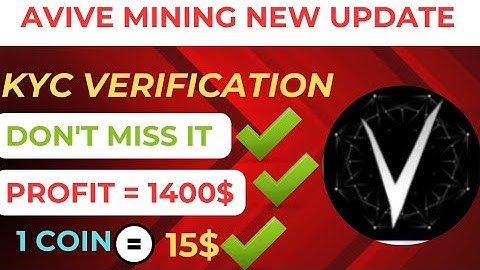 Avive Mining App New update today | Avive coin partnerships |Avive Listing | Avive price