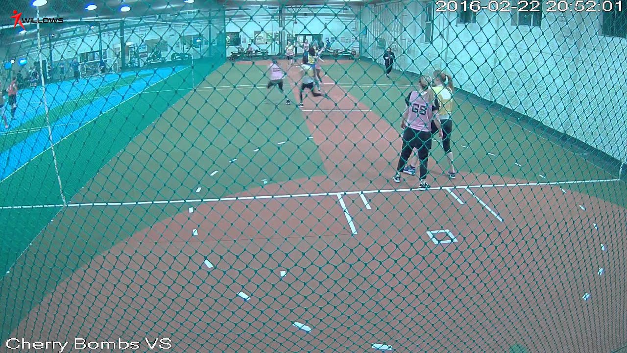 15953 Court1 Willows Sports Centre Cam2 Cherry Bombs VS Cherubs Court1