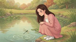 Strawberry Candy 草莓豆豆糖 🍓 To Chase a Dragonfly | Soft Piano for Relaxation screenshot 5