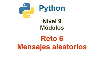 Programar en Python - Nivel 9 - Reto 6 - Mensajes aleatorios