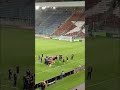 Radość piłkarzy i kibiców Wieczystej Kraków po awansie do Ekstraklasy | 31.05.2026