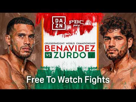 DAVID BENAVIDEZ VS. GILBERTO 'ZURDO' RAMIREZ PRELIMS LIVESTREAM