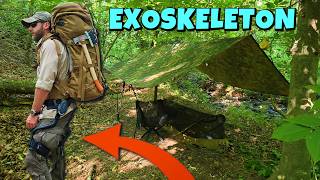 Camp & Hike With Magic Legs! DNSYS X1 EXOSKELTON Field Test & Review