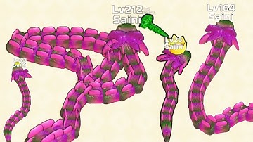 Snake Clash. io - All (MAX LEVEL) ASMR gameplay (Part - 02)