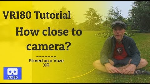 VR180 Tutorial Vuze XR