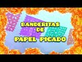PAPEL PICADO MEXICANO (sin moldes) DIY
