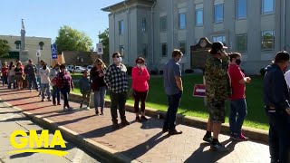 Record early voting continues across country | GMA